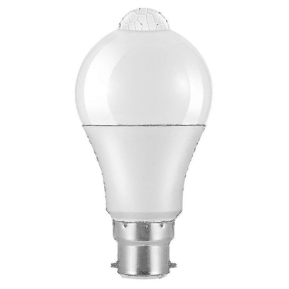 Pir Motion Sensor B22 Led Lamp Smart Bulb Globe Auto On/off Energy Saving Light