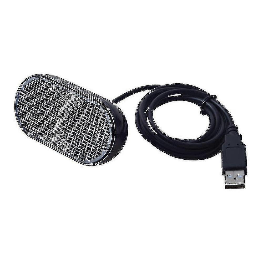 Usb mini speaker computer speaker powered stereo multimedia speaker for notebook laptop pc(black)-Good