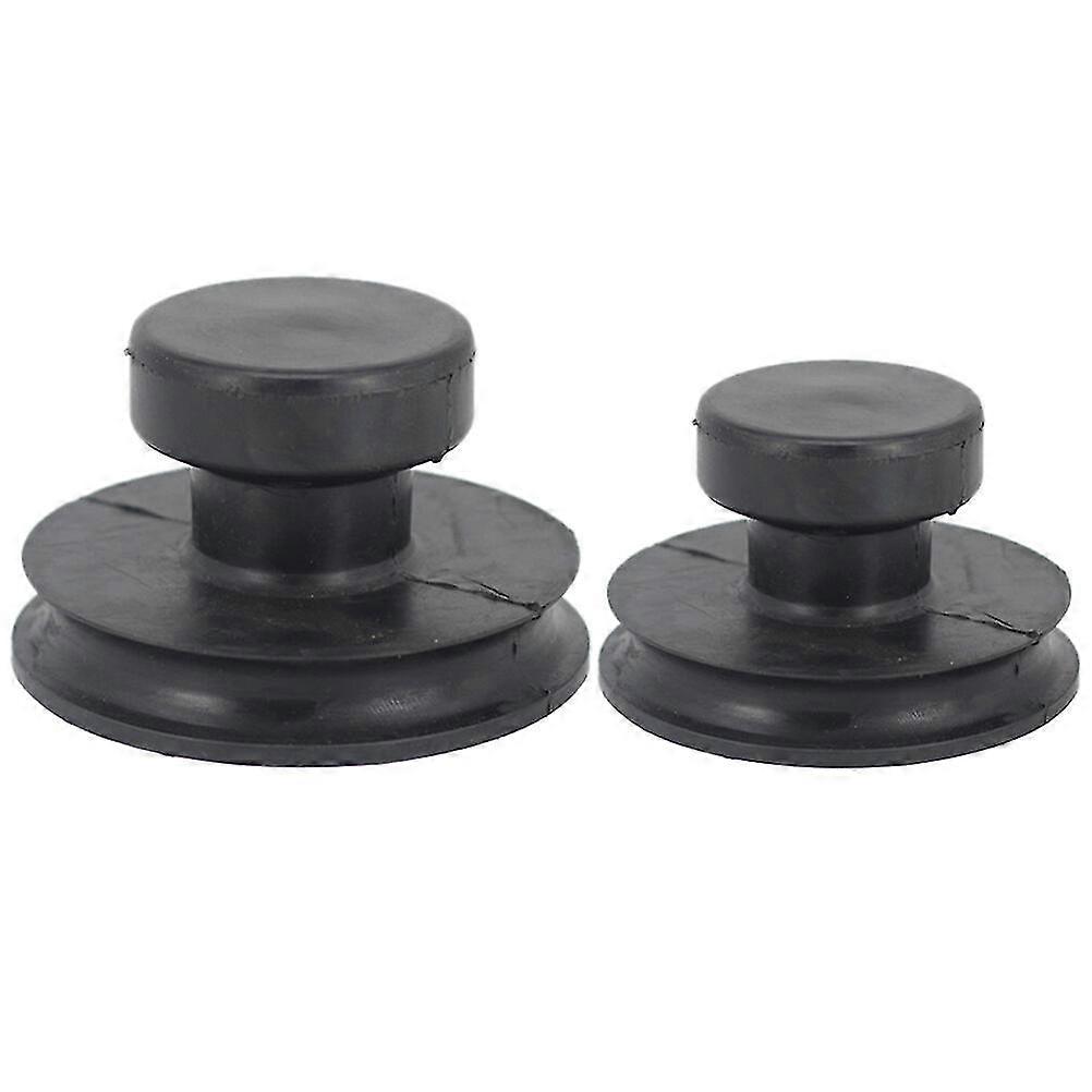 2pcs Singing Bowl Suction Cups Rubber Handle Singing Bowl Sucker Singing Bowl Lifting Handles