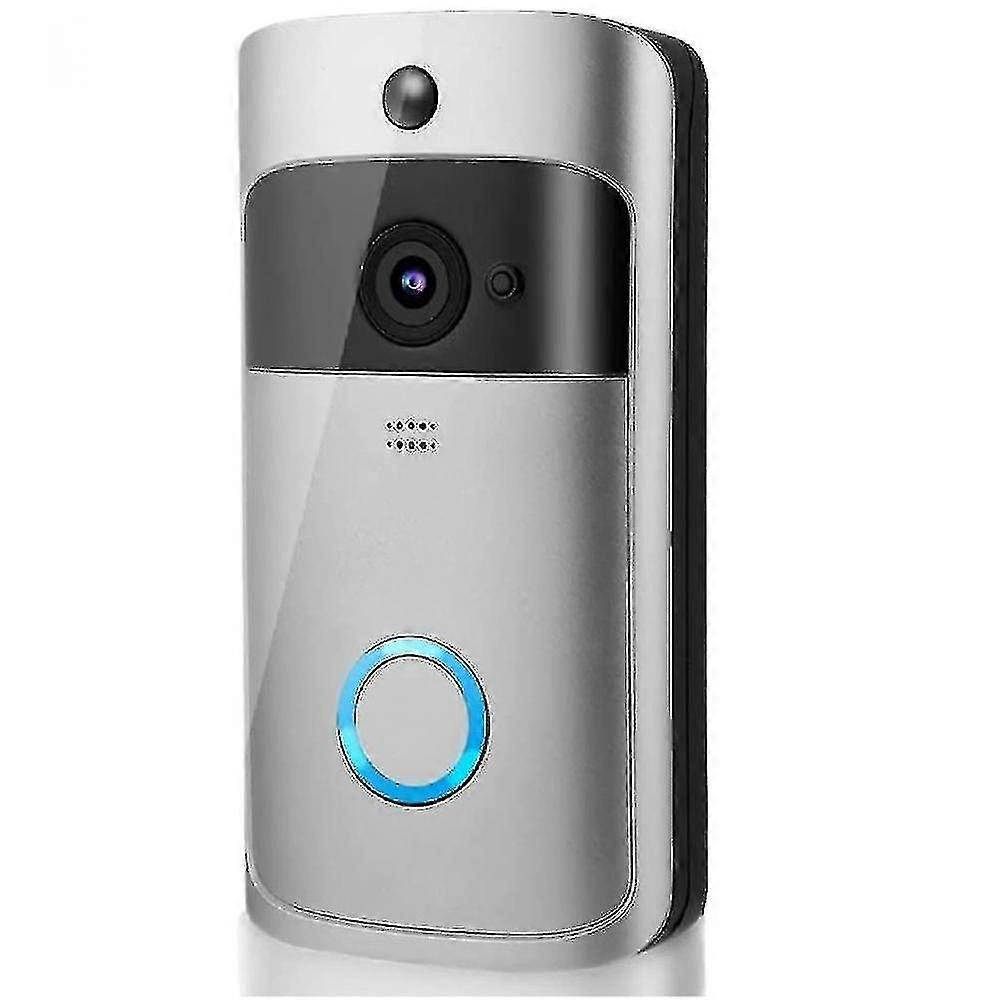 Silver Wireless Video Doorbell
