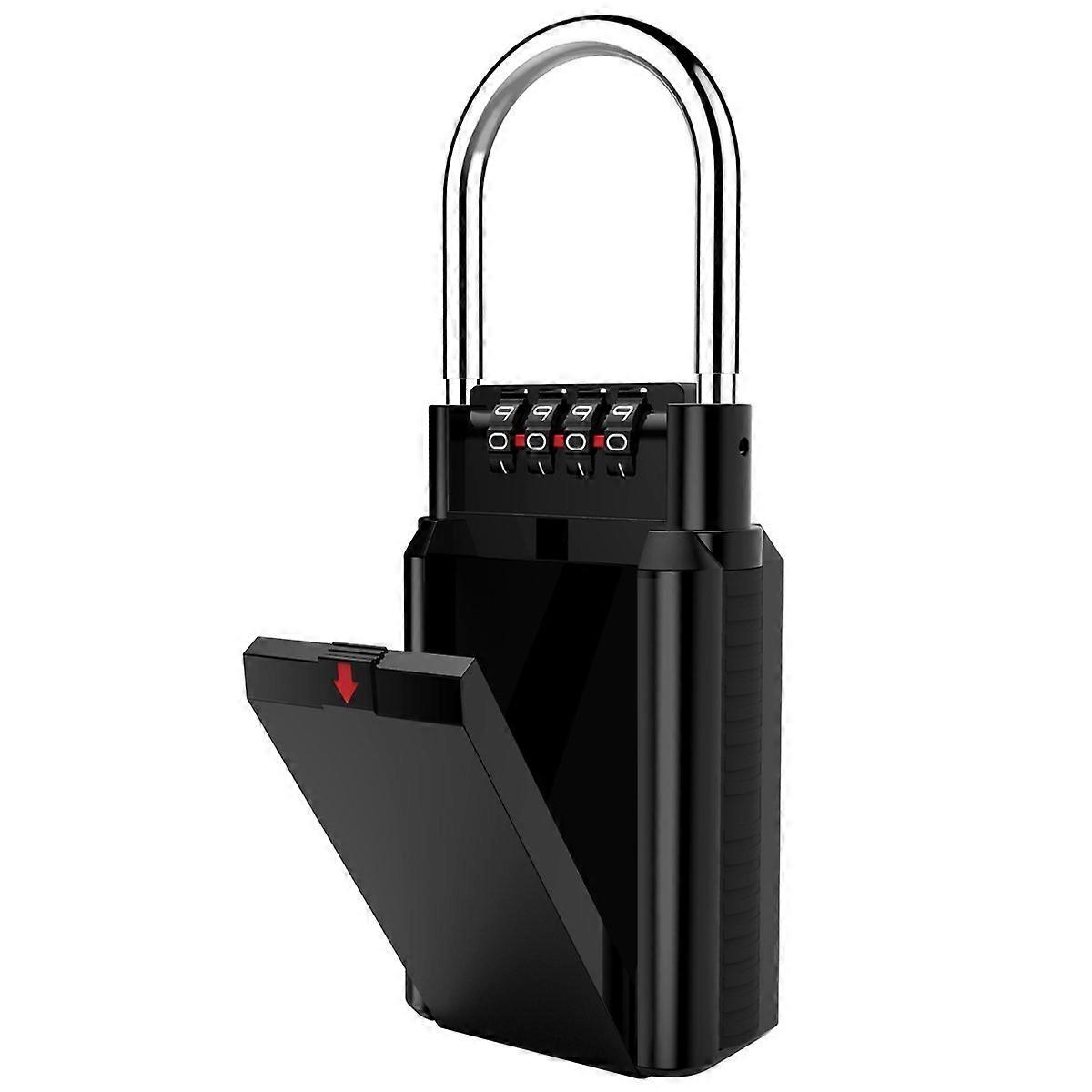 Lock Box for Key, Code Key Box, Storage Combination Safe, Secure Storageblack