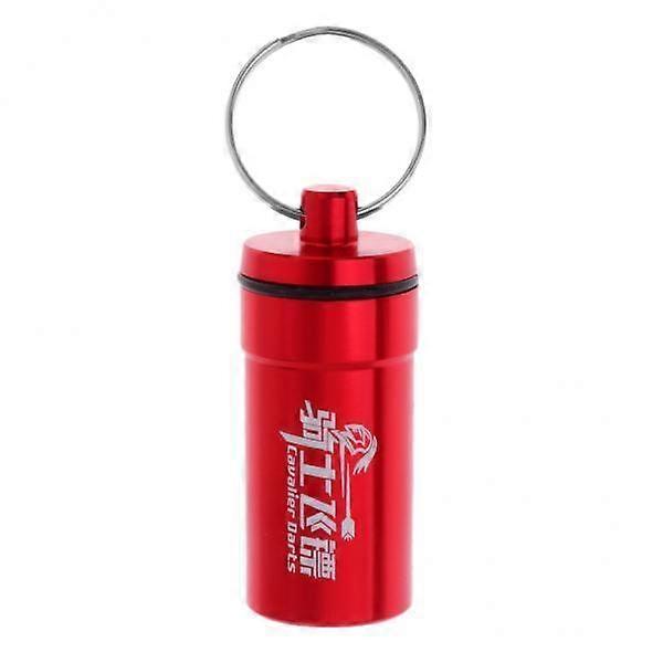 5xPortable Dart Flight Saver Protector Soft Tip Zubehör Aufbewahrungsbox Rot