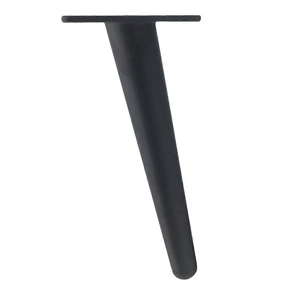 Iron Sofa Legs Replacement Slanted Feet Black 15cm