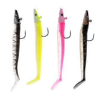 4 stk 11cm crankbaits sett lure fiske myk agn swimbaits topwater lokker kit fiske takle myke agn