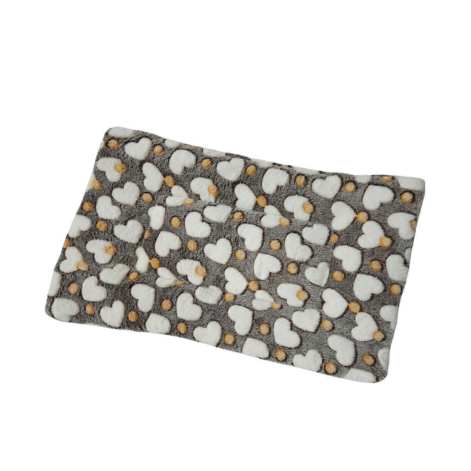 blankets Dog Mat Fall And Winter Thick Blanket Winter Dog Mattress Pet Sleeping Cotton Quilt Warm Sleeping Pad E