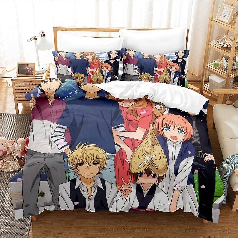 a1640 Lakan Mode Anime Lakan Set Golden Time Sängkläder Set Enkelsäng Twin Full Storlek Säng Set Vuxen Barn Sovrum Påslakan Set Lakan iip1