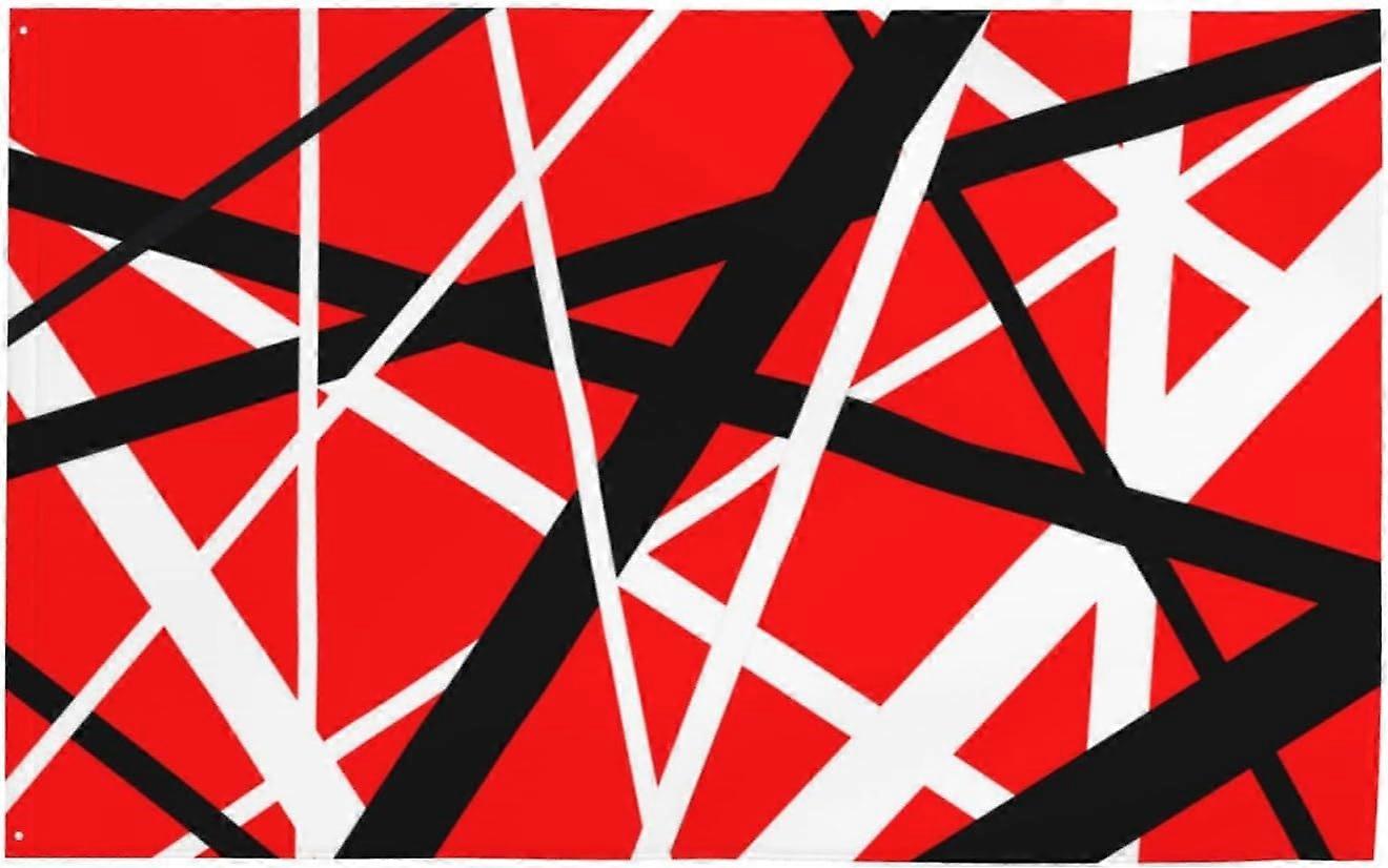 Van Halen Flagg - Polyester Musikkbanner QIZ051