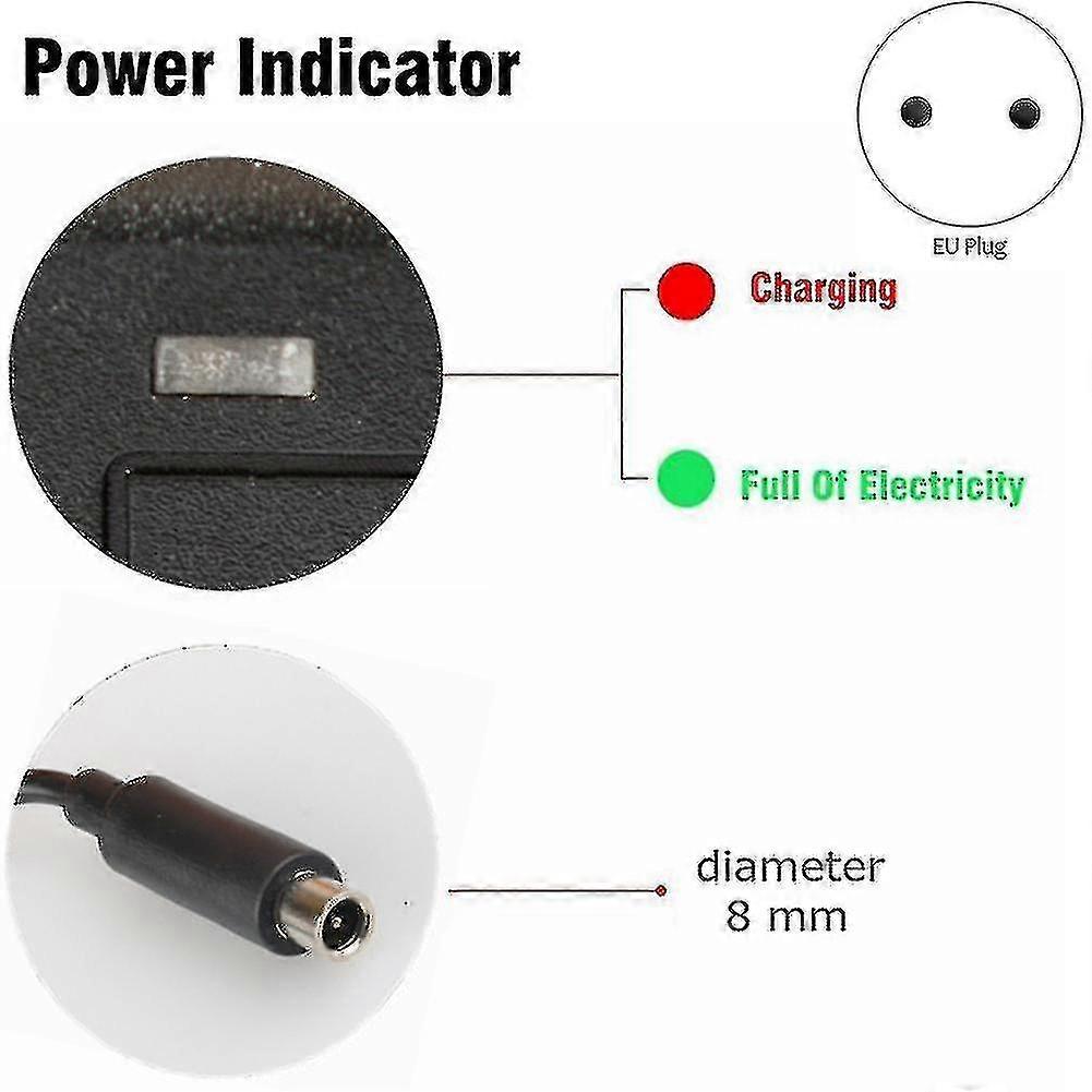 Nabíječka elektrických skútrů 42v 2a kompatibilní M365 Ninebot Es1 Es2 (EU Plug)-subaoe