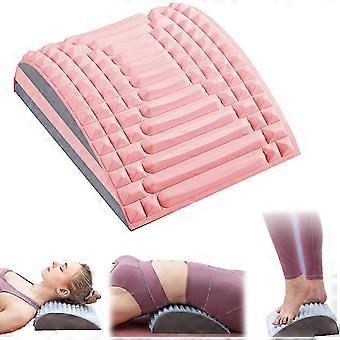 Neck & Back Stretcher Refresh, Back Neck Cracker para alívio da dor lombar, Multi-level ajustável Spine Board para hérnia de disco, ciática