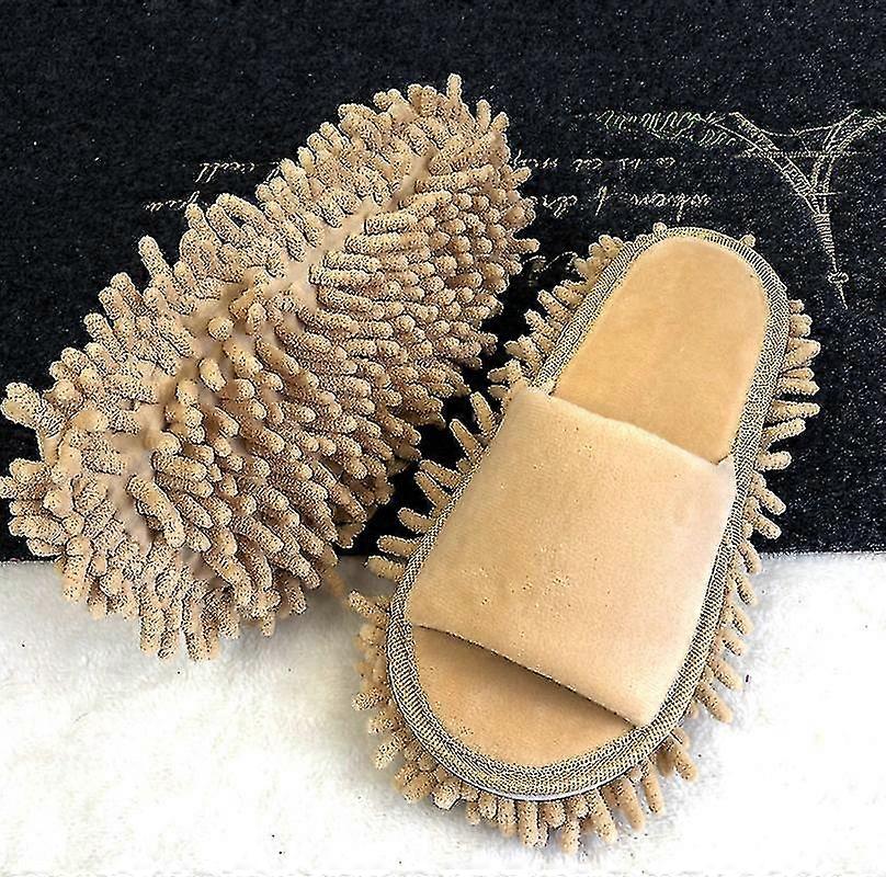 Mop Slippers for Floor Cleaning Quick Dust Polishing