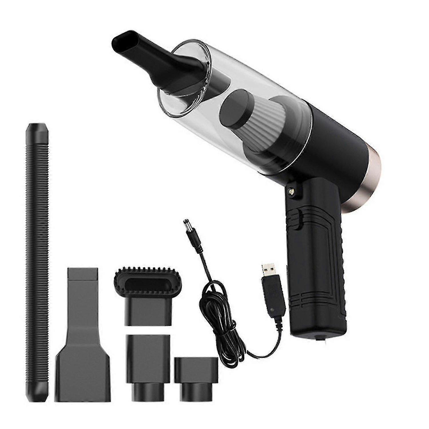 ハイパワーサクションカー掃除機ウェットドライハンドヘルドビルトインアロマセラピー12V 120W