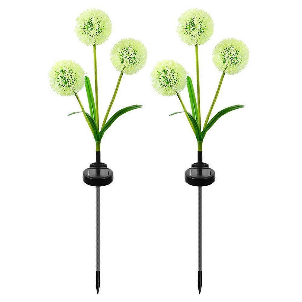 Solar Dandelion Light Garden Decor - 2 Working Modes for Path, Yard, Lawn Decor