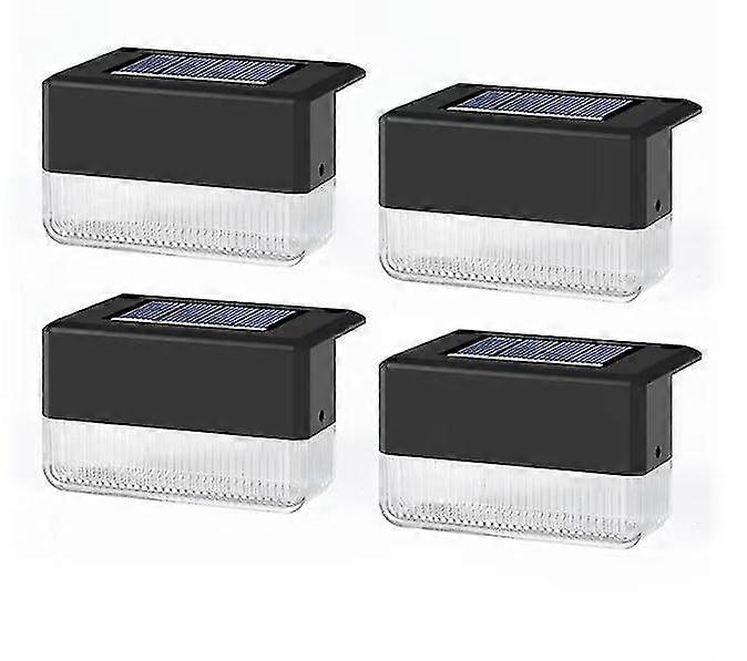 4pcs Solar stair Light 3led Step Light landscape light Waterproof Wireless Outdoor Safety light