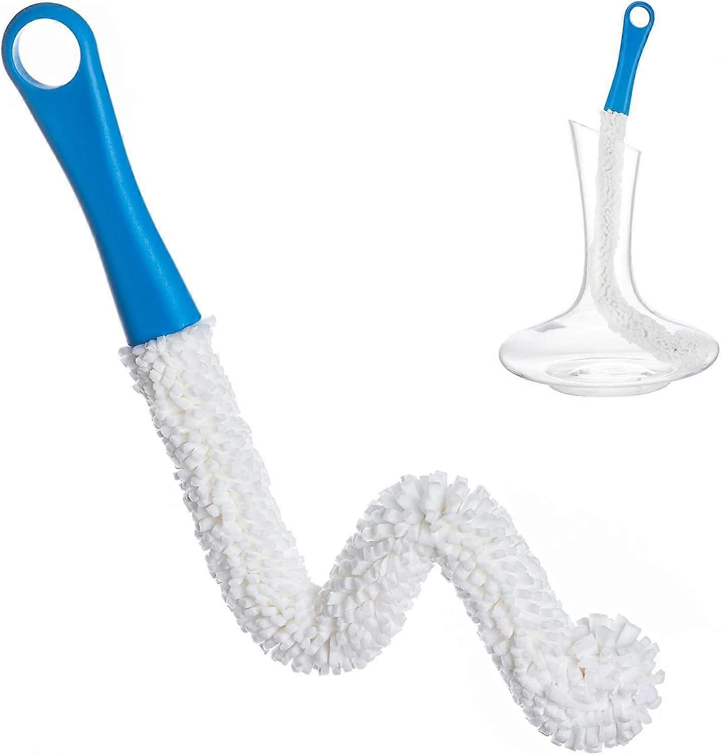 Decanter Cleaning Brushes, Long Flexible Handle Multi-Function Cup Brush