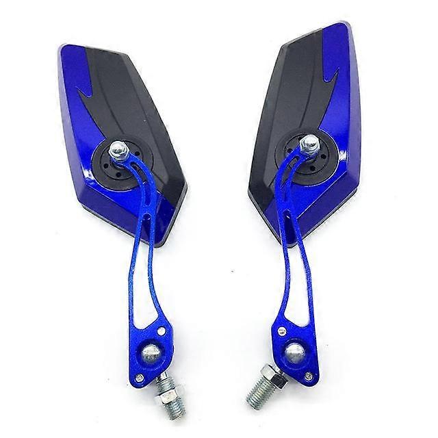 QX 1 Pair Motorcycle Rearview Side Mirror Reversing Auxiliary Mirror Adjustable Reflector Modified Parts for Scooter Electrombile