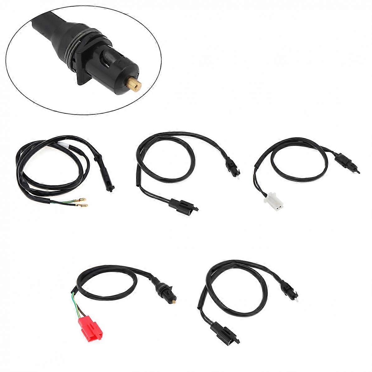QX Durable Motorcycle Drum Type Single Disc Front Brake Line Brake Light Switch for Motorbike
