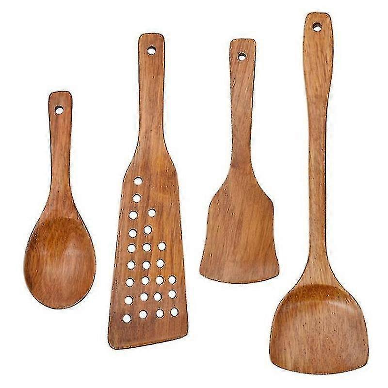 4 Pcs Kit Utensils For Ing,non-stick Spatulas Spoons Ing Tools,durable