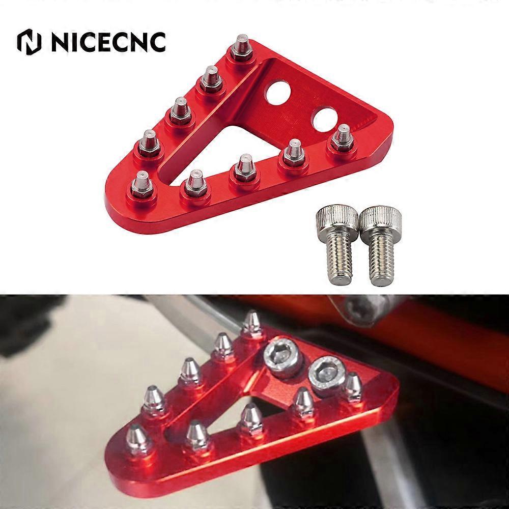 Motorcycle Brake Pedal Lever Tip Plate For GAS GAS GASGAS EX EC MC 125 150 200 250 300 250F 350F 450F F 2021 2022 EC300