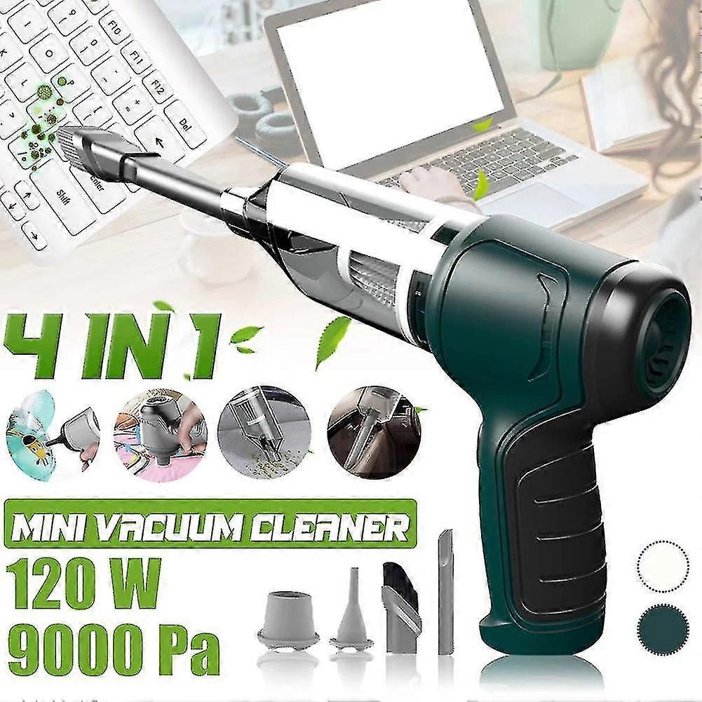 120w Wireless Handheld Portable Air Duster Mini Air BlowerGreen