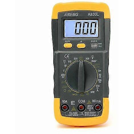 Digital Voltmeter Ammeter Lcd Auto Range Ohmmeter Multimeter AC/Dc Volt Tester Meter Rheoscope