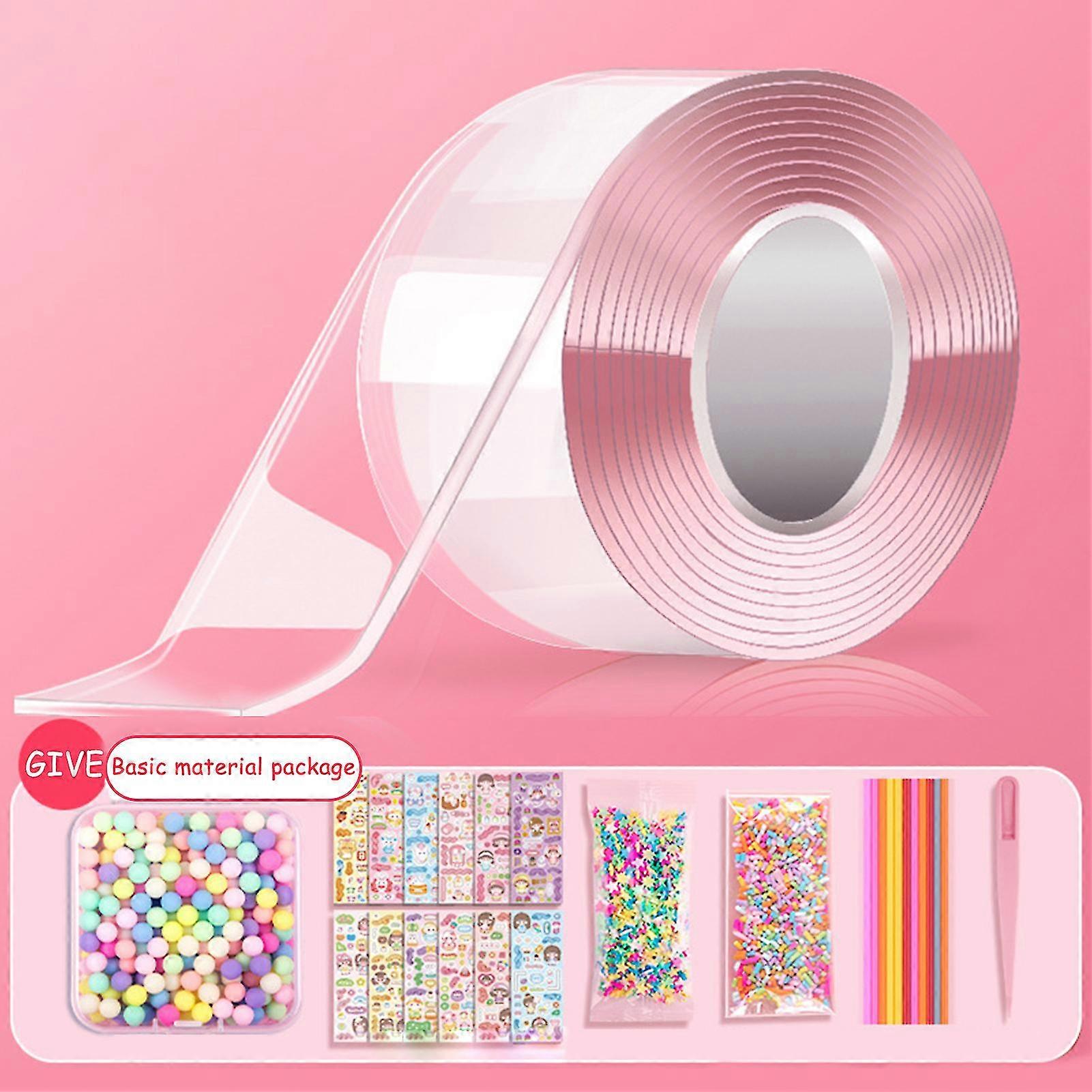 Νανο ταινία που φυσάει τη νανο ταινία πολλαπλών χρήσεων παιχνιδιών παιχνιδιών φυσαλίδων συμπίεσης παιχνιδιών με τις χάντρες καλαμακιών για τα ενήλικα παιδιά Το συμβαλλόμενο μέρος ευνοεί τα δώρα