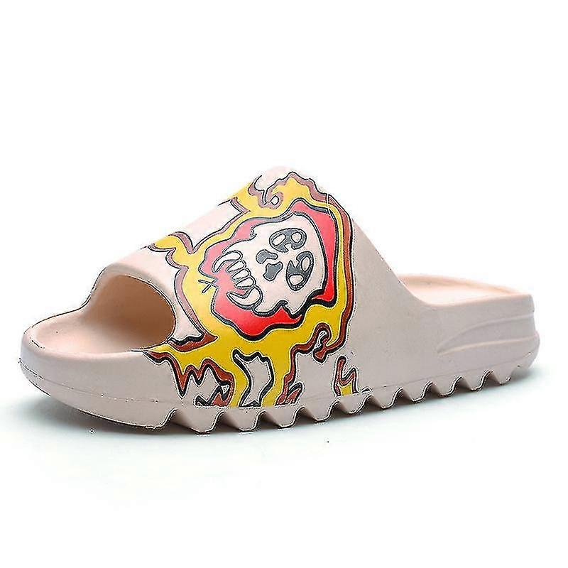 Slippers Thick-soled Couple Spongebob Sandals F