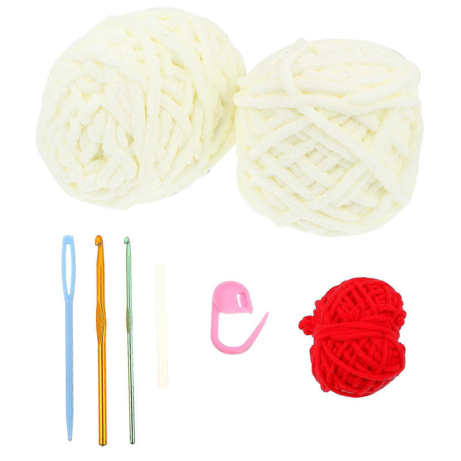 1 Set Storage Bag Diy Knitting Material Bag Making Crochet Hook Knitting Needles