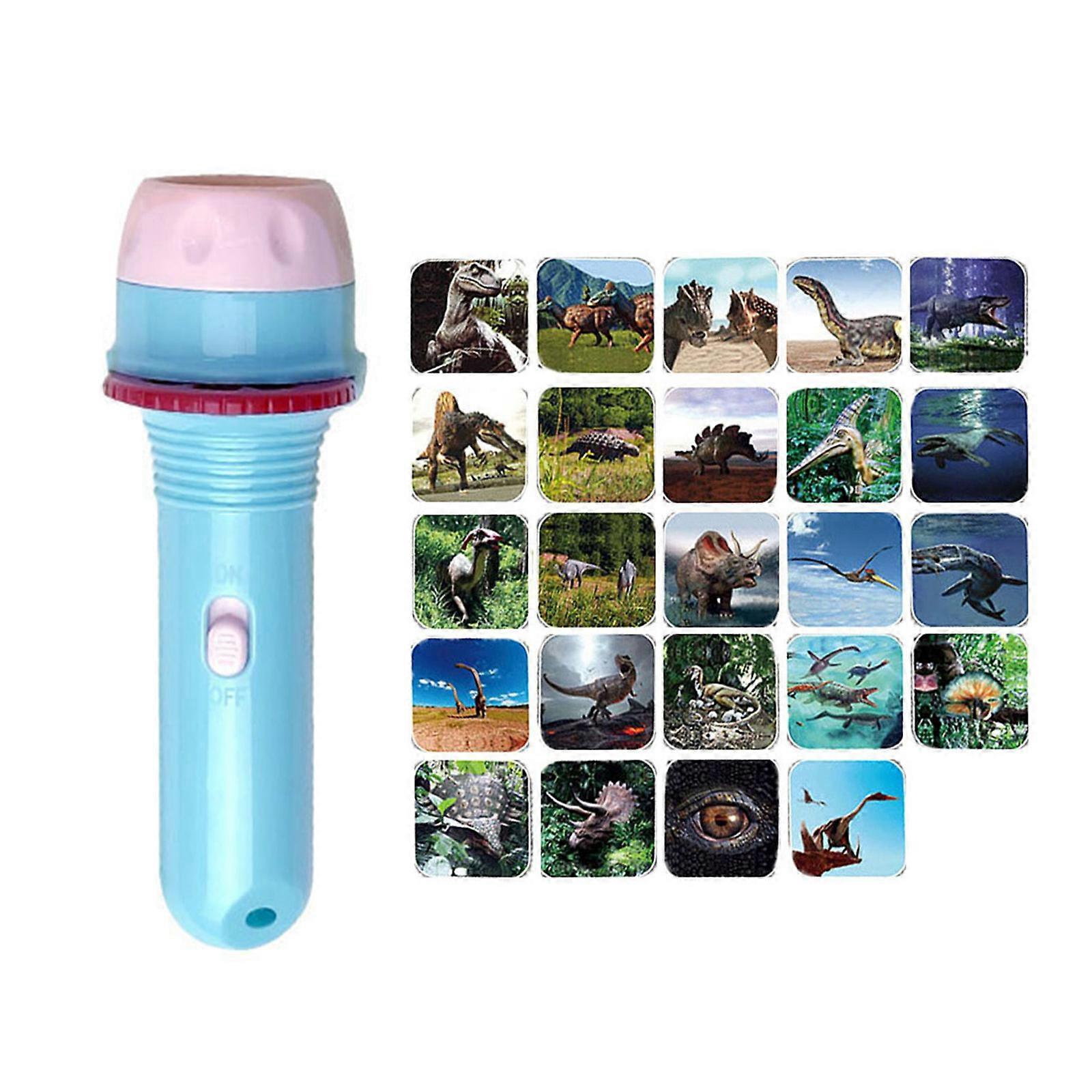 Funny Education Flashlight Science Nature Learning Projector Toy Boy Girl Gift