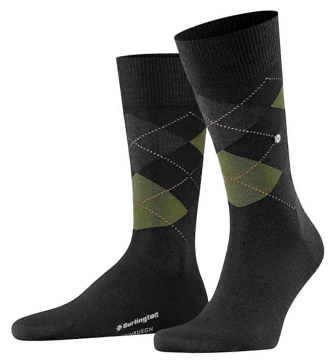 Burlington Edinburgh Socks - Black