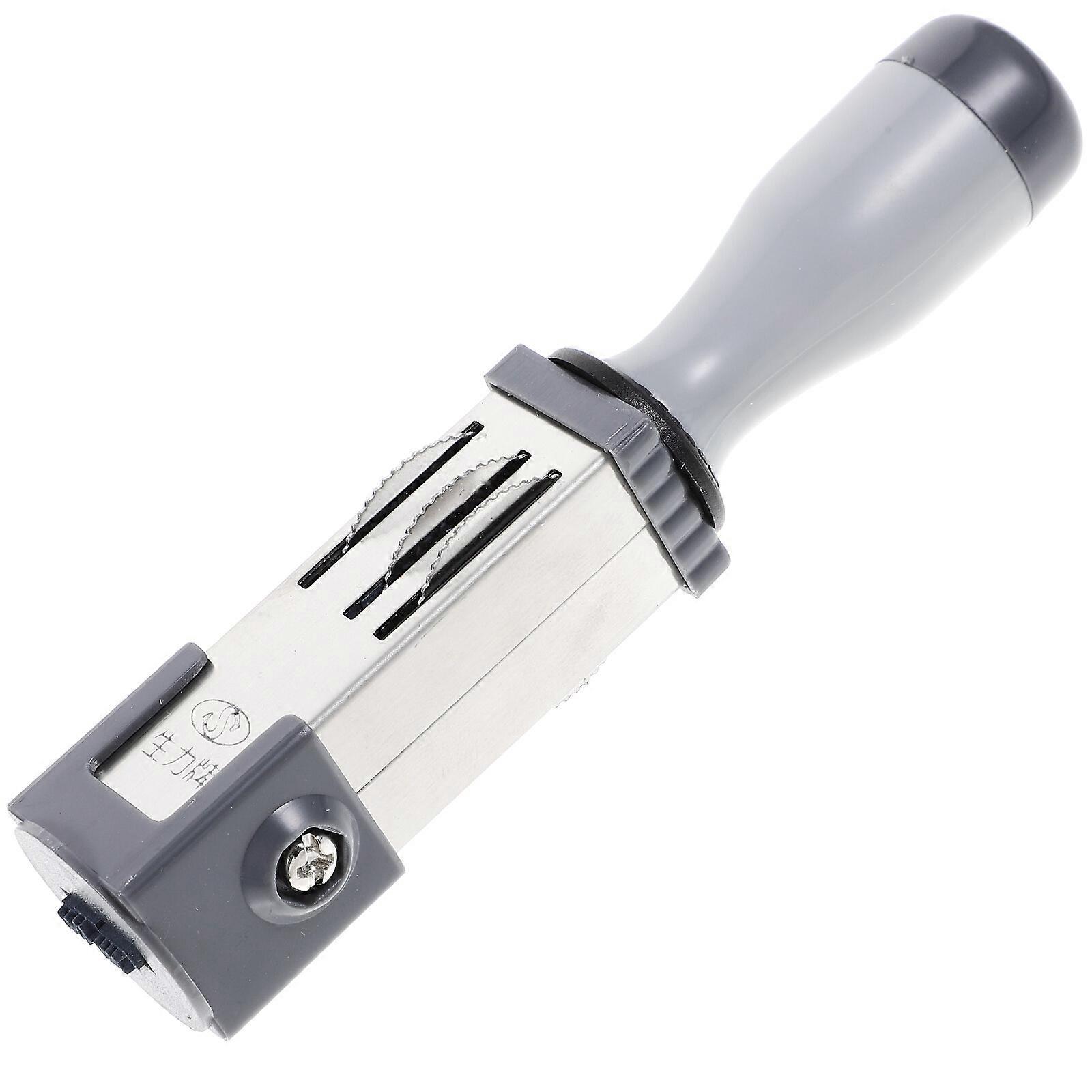 Handheld Date Stamper Multi-usage Time Stamp Portable Date Rolling Stamp File Accessoire
