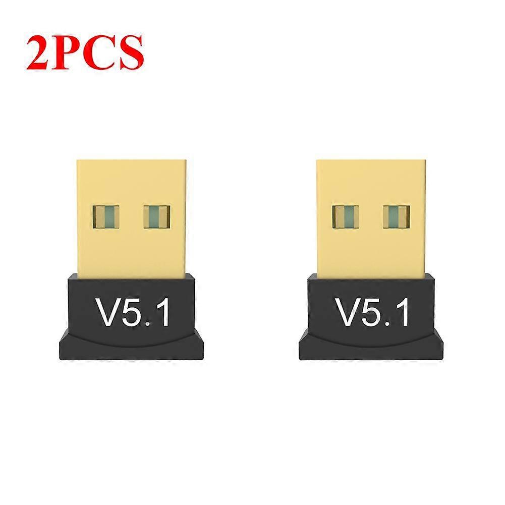 USB Bluetooth-Compatible 5.1 Adapter Transmitter Receiver Audio Dongle Wireless USB Adapter Music Receiver for PC Laptop