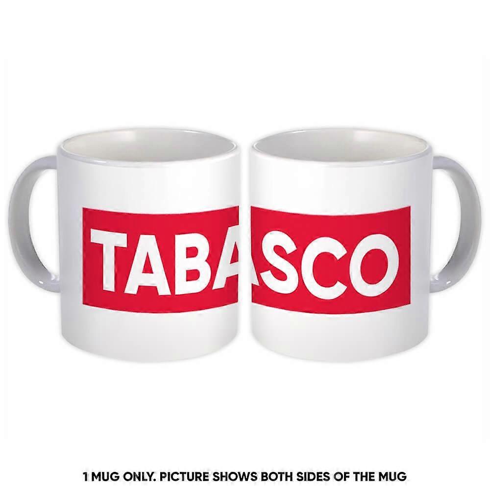 Caneca de presente: Tabasco México Vermelho