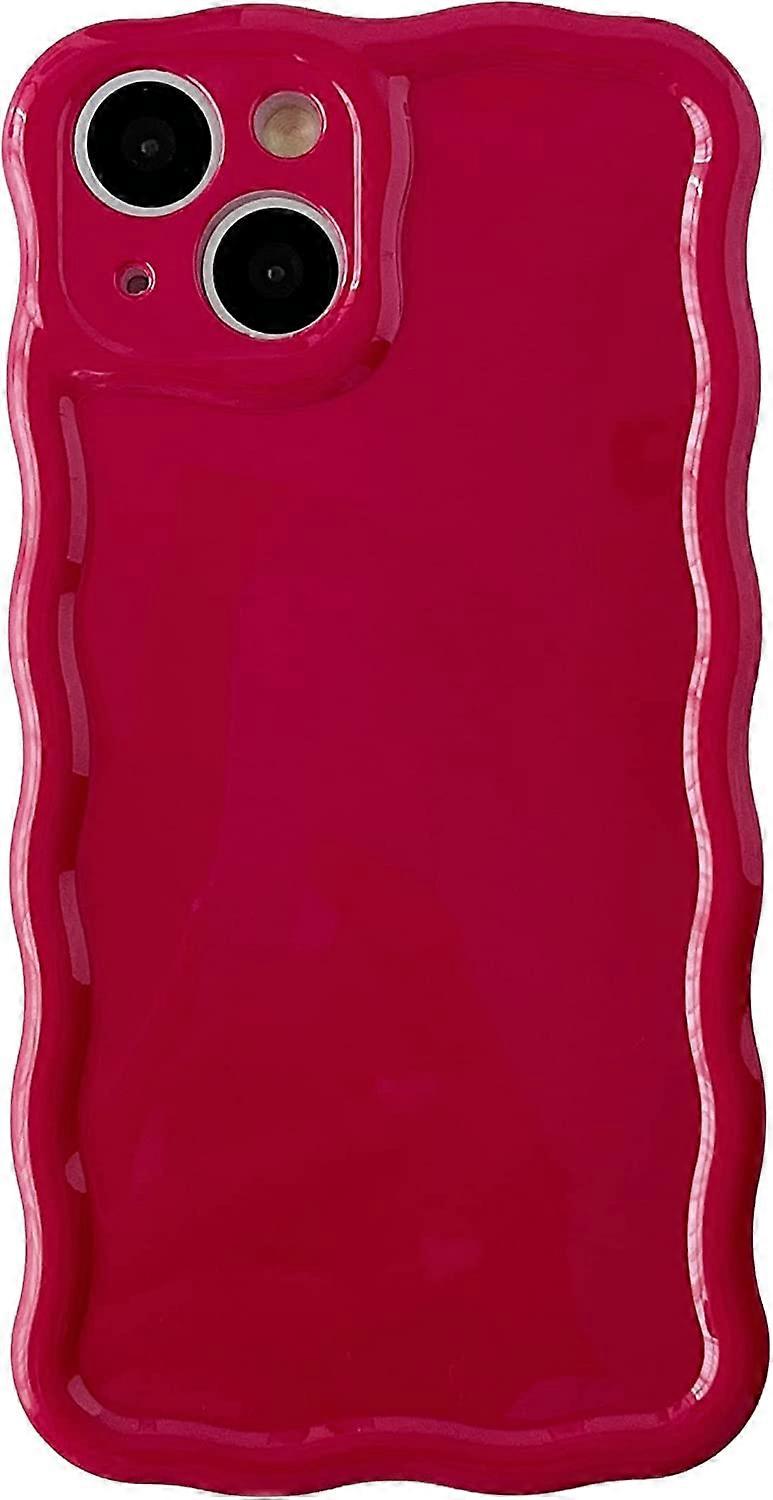 Curly Wavy Frame Camera Lens Protection Soft Compatible with iPhone Case (iPhone 11 Pro Max,Silver)