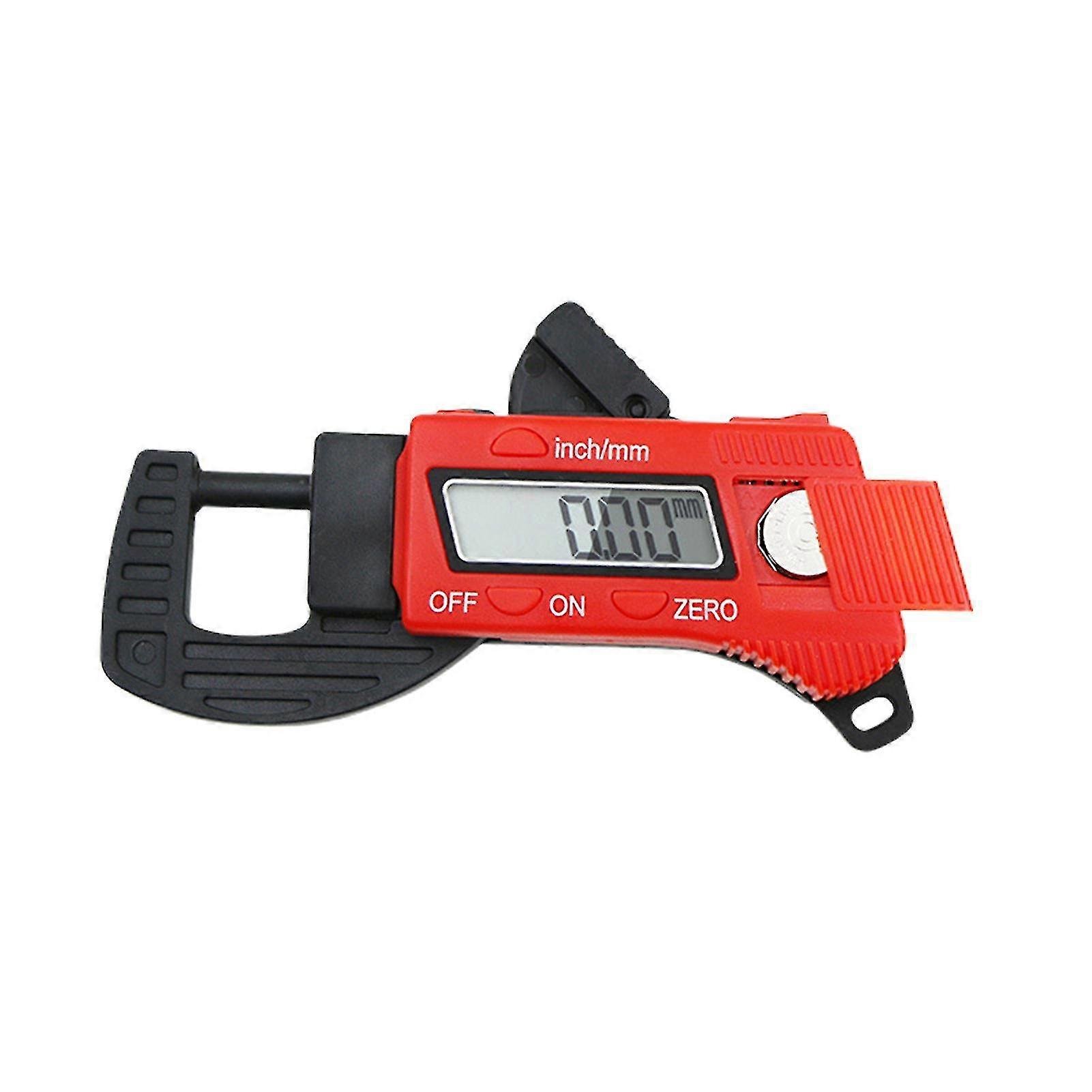 Electronic Thickness Gauge Mini Digital Thickness Gauge High Accuracy Manual Digital Dial Thickness Meter