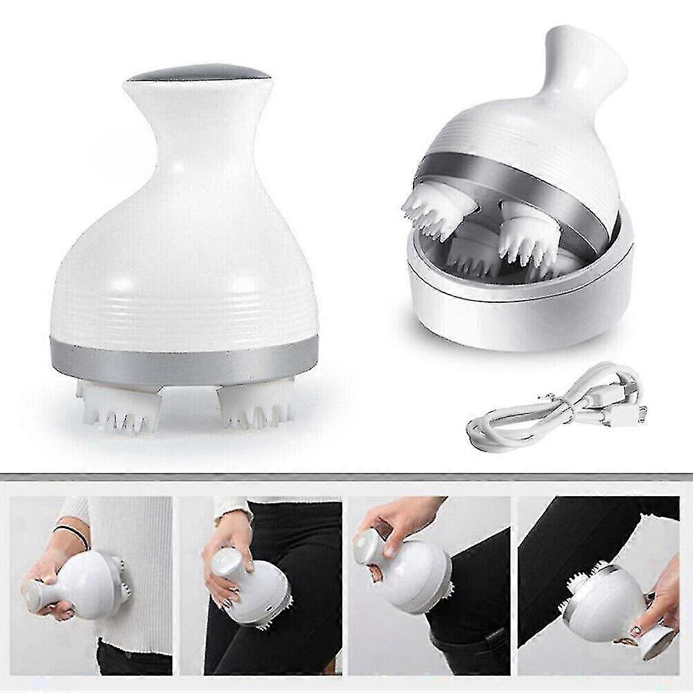 3d Waterproof Electric Head Massager Wireless Scalp Massage