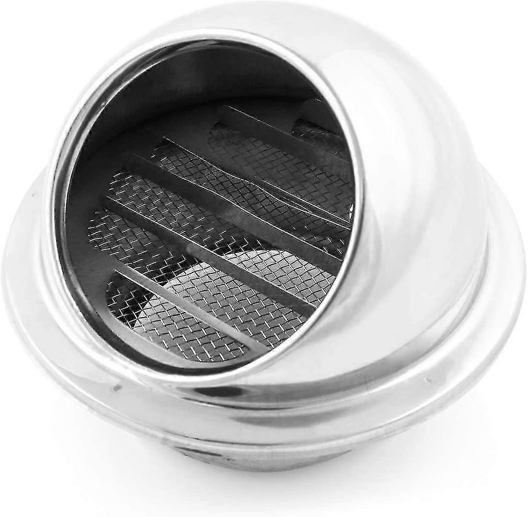 304 rundluftventil i rustfritt stål for 100 mm luftventil