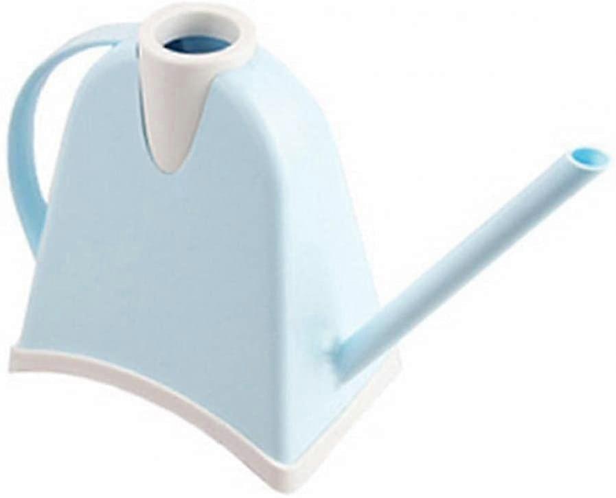 Flower Pot Watering Can (blue)