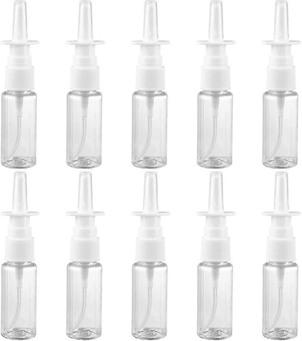 5ml Nasal Spray Bottle Nasal Pump Sprayer Refillable Travel Size (5ml, 20 Pcs) (a-1b)