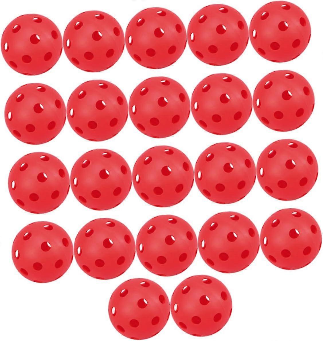 22pcs Outdoor Tools Colored Golf Balls for Men Indoor Exercise Equipment Plastic Baseball Practice Personalized Balls Ball for Outdoor Ball Set Ball f