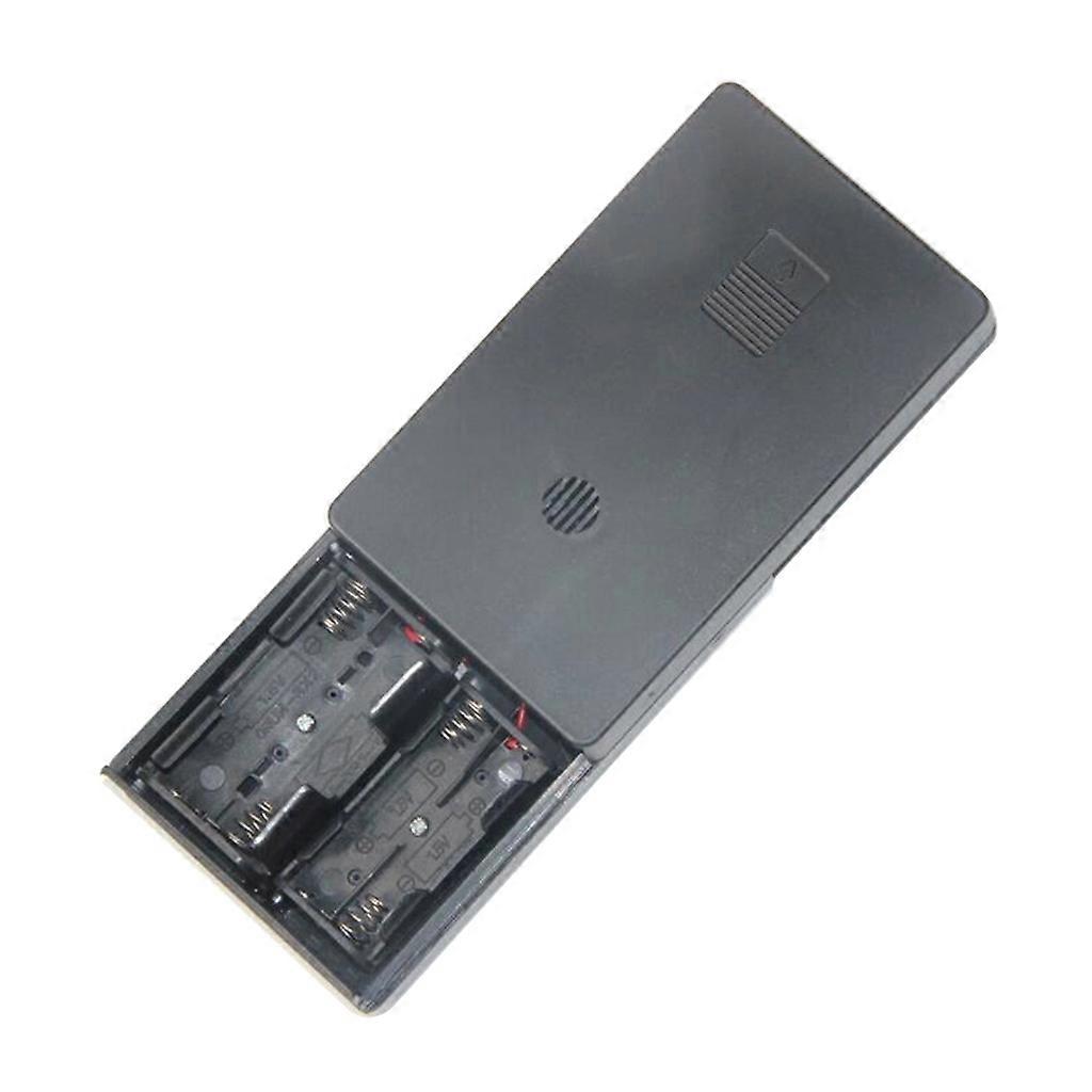 Bærbar ladeboks 1W 4V solbatterilader for AA og AAA svart