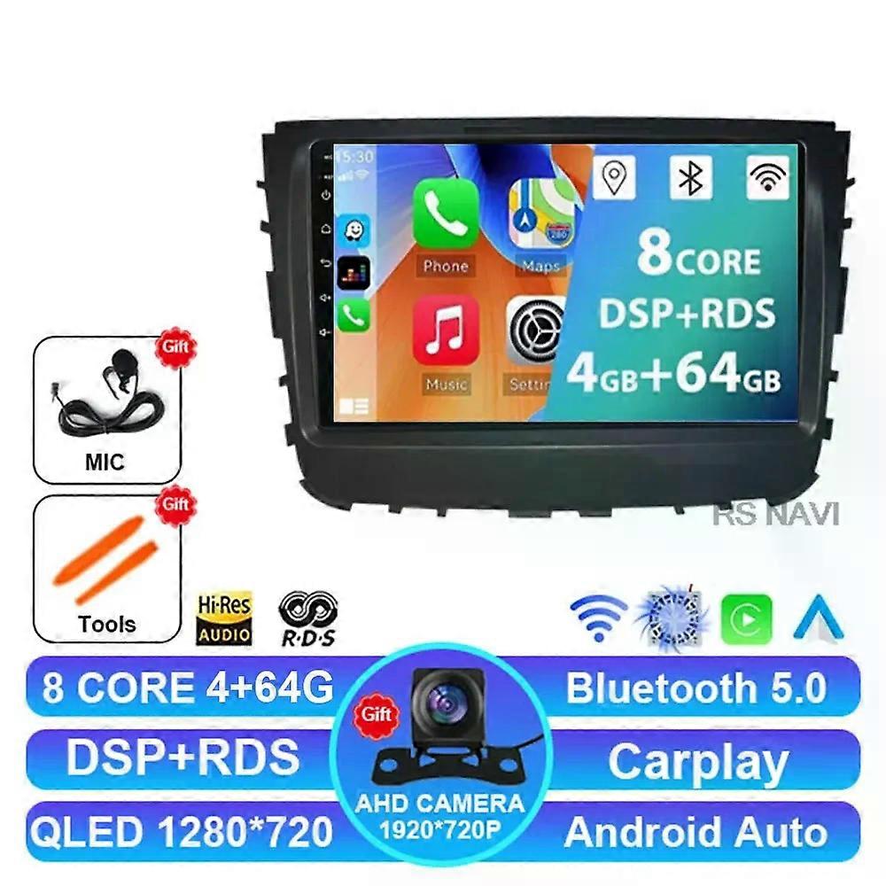 Android 14 Car Radio For Ssangyong Rexton Musso 2018 2019 Multimedia Bt Gps Dsp 2din 4g Lte Navigation Stereo Viedo Player 2 Din