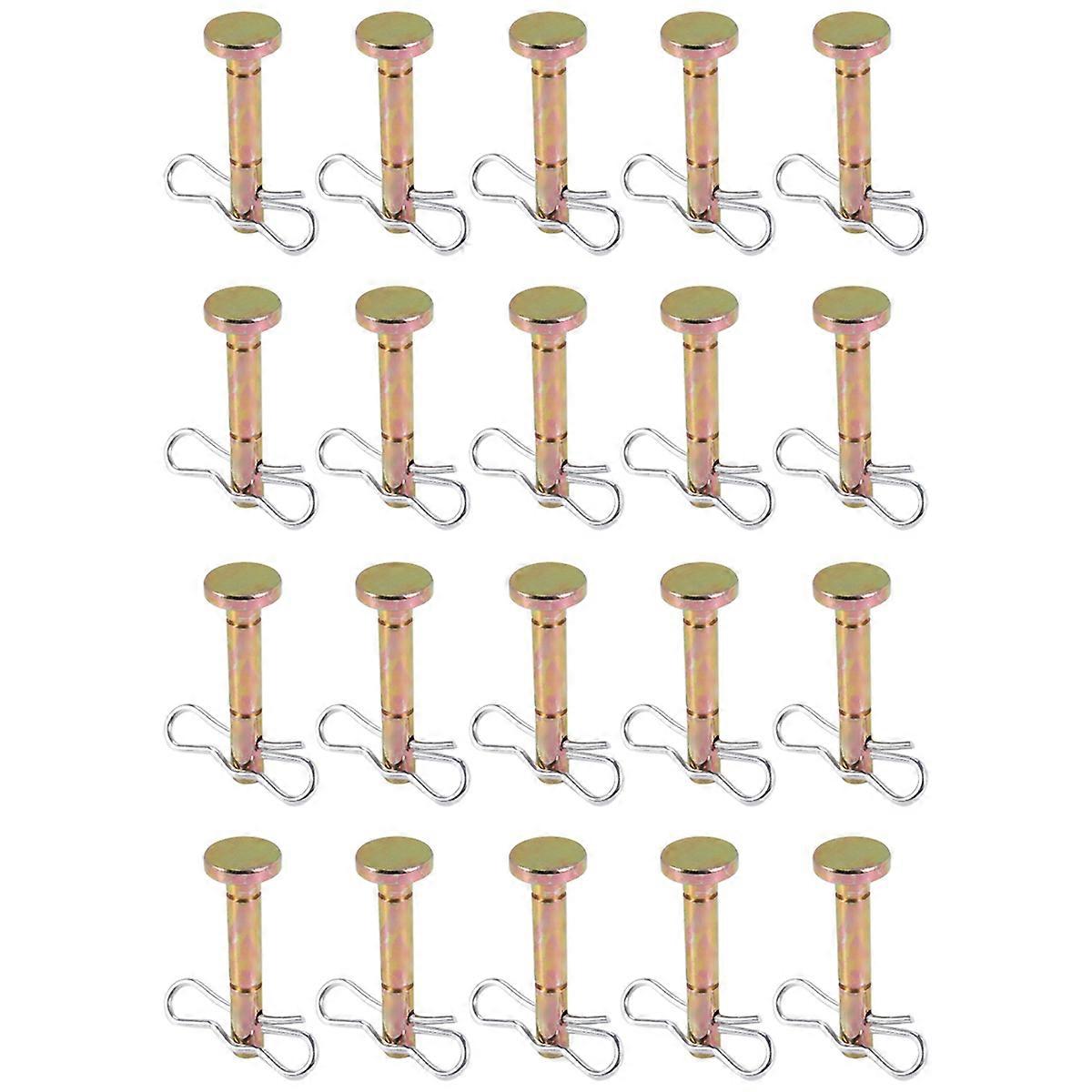 40 Pieces Shear Pins and Cotter Pins 738-04124 and 714-04040 Replacement Shear Pin and Bow Tie Lock Cotter