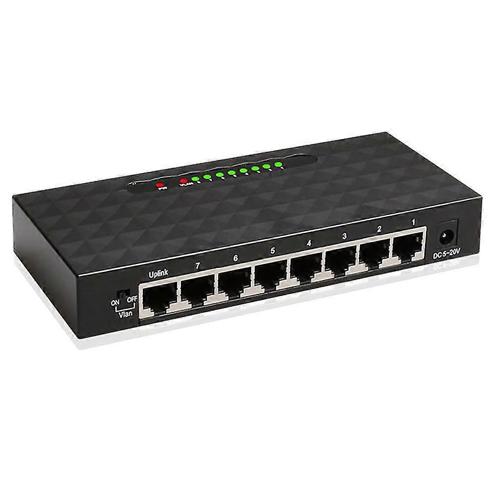 8 Port Gigabit Switch Ethernet Smart Switcher High Performance 1000mbps Ethernet Network Switch Rj4