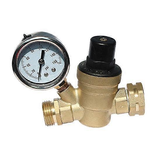 M11-0660R Water Pressure Brass Valve Effective Universal Regulator Safe Adjustable Water Pressure Regulator with