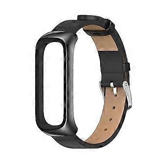 Montre en microfibre pour Fit 2 Noir