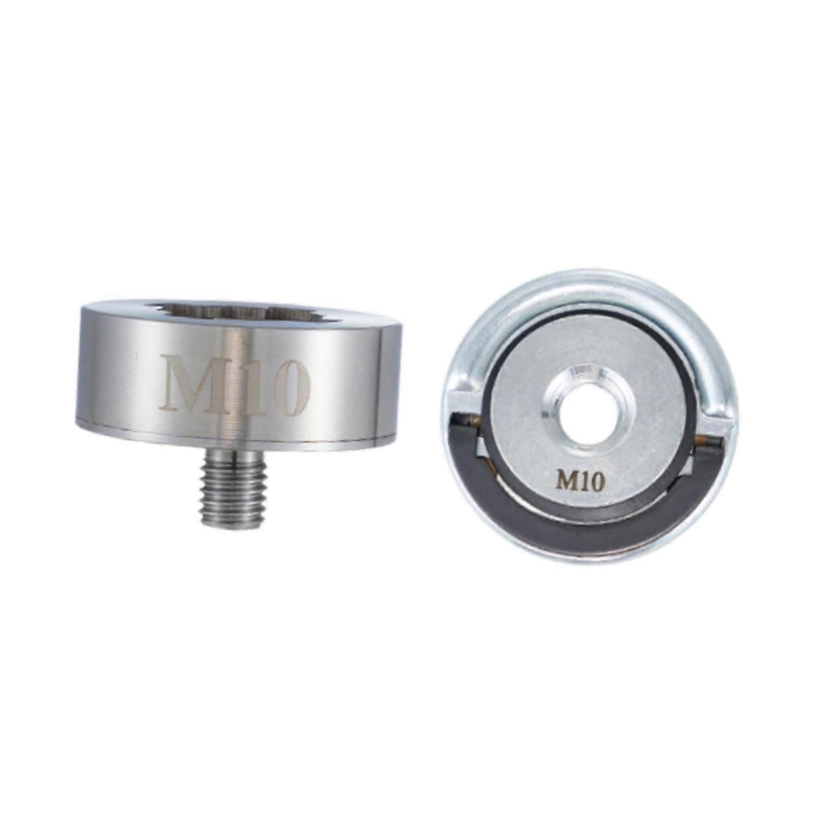 Angle Grinder Adapter with Lock Nut Kit Connector for Bits Drum Wheels M10