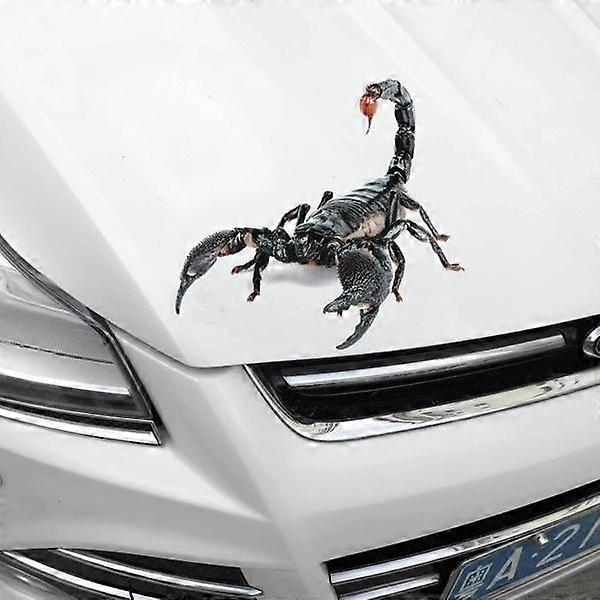 Cool Spider 3D Car Stickers with Creative Personality