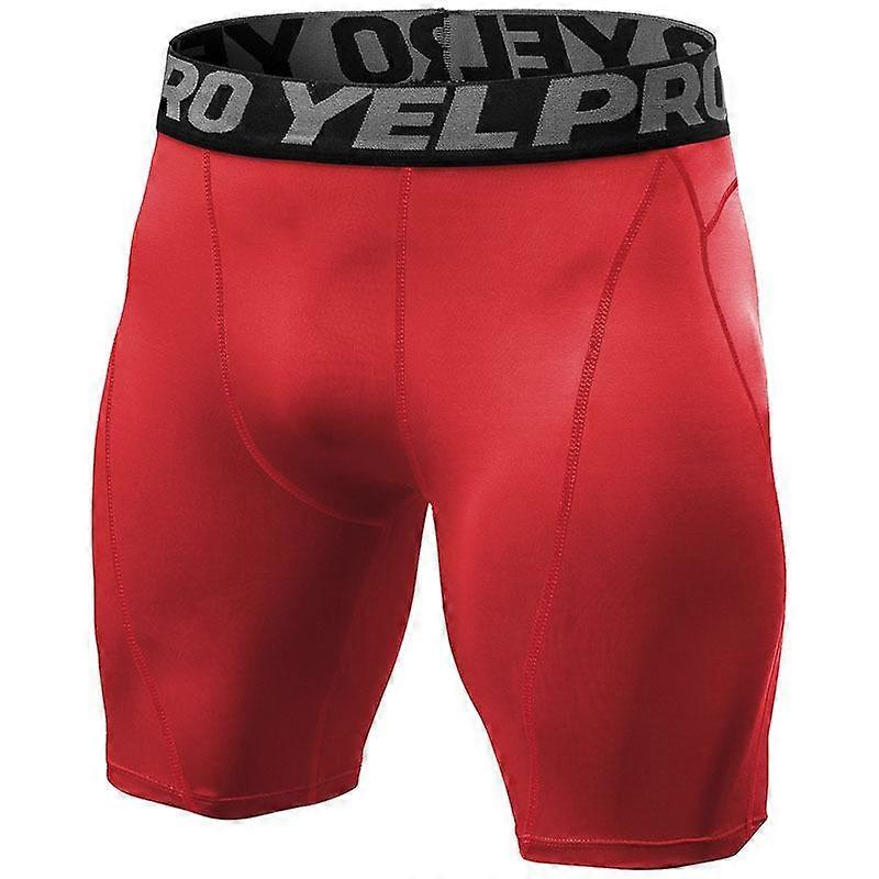 12 Colors Running Shorts Men's Short Trousers Quick Dry Leggings Fitness Training Bottoms Jogging Compression Home Gym Shorts