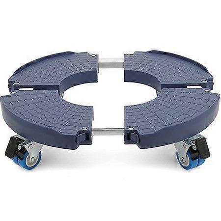 Heavy Duty Adjustable Plant Stand with Wheels, 15-21" Caddy with Casters