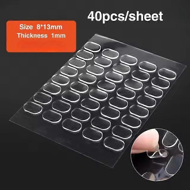Double-sided Glue Pads Transparent Strong Adhesive Sticker for DIY Poster Wall Hanging Clear Sticky Glue Removable Fixed Patches